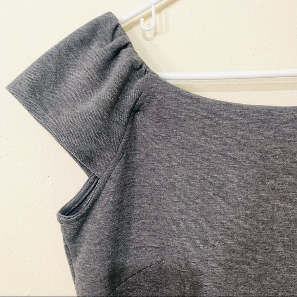 NWT GAP Gray Helen Cocktail Dress women size 10 - Picture 5 of 9